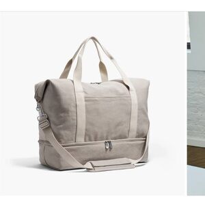 Elegant Cream Women's Travel Bags
Large and small size
Selling as a set